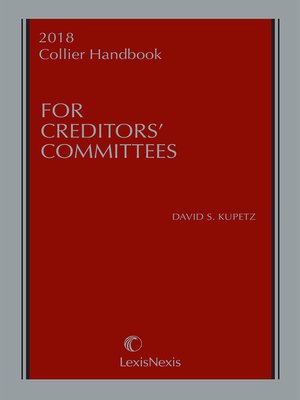 cover image of Collier Handbook for Creditors' Committees